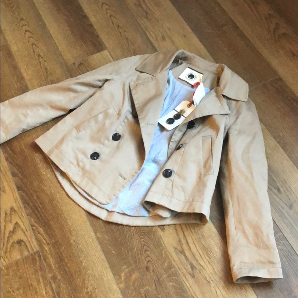 NWT Anthropologie Colchester Khaki Jacket XS